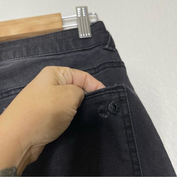 Democracy Sz 2 Jeans Straight Girlfriend Ab Technology Booty Lift Patchwork NEW - Picture 12 of 13